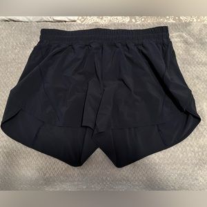Navy Blue Track That Mid-Rise Lined Lululemon Short 5” size 16
